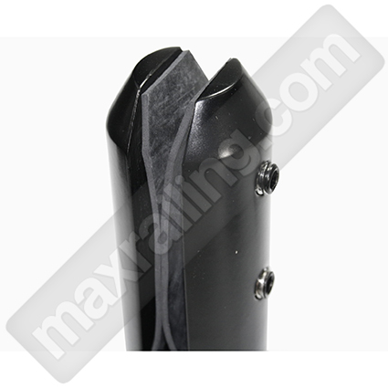 Styklodyrjach black cheren mat. Стъклодържач черен мат.